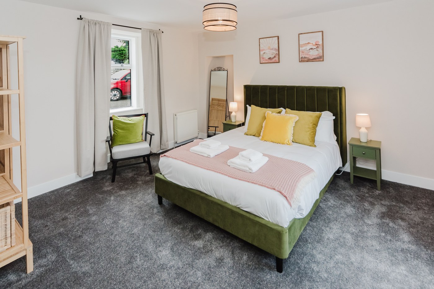 Double bedroom green — Blairmore House