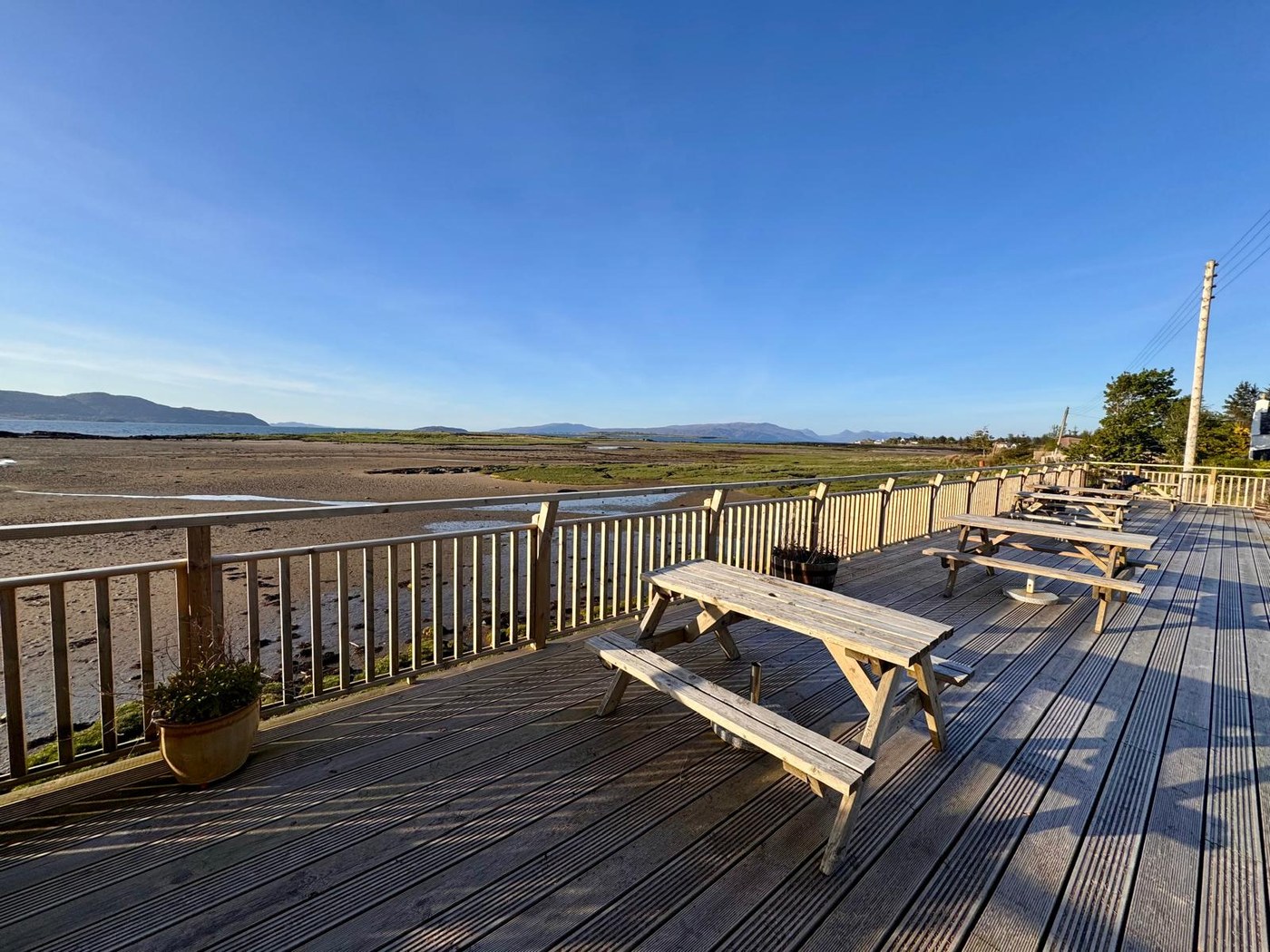 Garden deck — Blairmore House